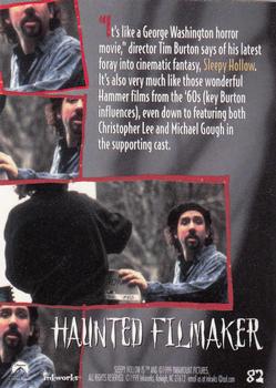 1999 Inkworks Sleepy Hollow #82 Haunted Filmaker Back