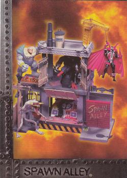 1999 Inkworks Spawn the Toy Files #8 Spawn Alley Front