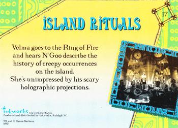 2002 Inkworks Scooby-Doo Movie #17 Island Rituals Back