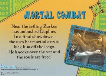 2002 Inkworks Scooby-Doo Movie #51 Mortal Combat Back