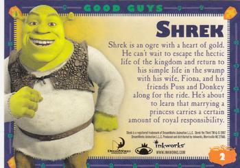 2007 Inkworks Shrek the Third #2 Shrek Back
