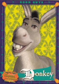 2007 Inkworks Shrek the Third #4 Donkey Front