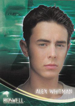 2000 Inkworks Roswell #7 Alex Whitman Front