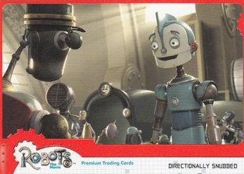 2005 Inkworks Robots the Movie #26 Directionally Snubbed Front