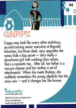 2005 Inkworks Robots the Movie #4 Cappy Back