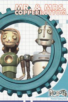 2005 Inkworks Robots the Movie #5 Mr. & Mrs. Copperbottom Front