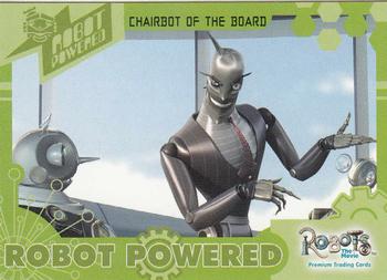 2005 Inkworks Robots the Movie #72 Chairbot of the Board Front