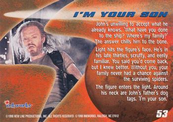 1998 Inkworks Lost in Space Movie #53 I'm Your Son Back