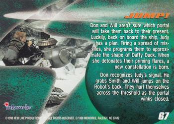 1998 Inkworks Lost in Space Movie #67 Jump! Back