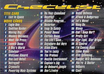1998 Inkworks Lost in Space Movie #90 Checklist Front