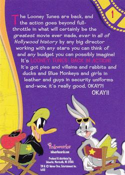 2003 Inkworks Looney Tunes Back in Action #1 Looney Tunes Back in Action (Title Card) Back