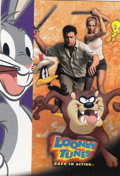 2003 Inkworks Looney Tunes Back in Action #1 Looney Tunes Back in Action (Title Card) Front