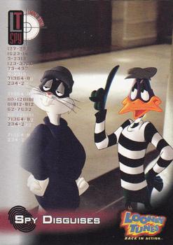 2003 Inkworks Looney Tunes Back in Action #50 Spy Disguises Front
