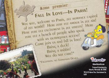 2003 Inkworks Looney Tunes Back in Action #66 Fall In Love--In Paris! Back