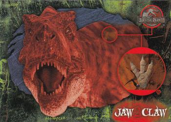 2001 Inkworks Jurassic Park III 3D #43 T-Rex Feet Front