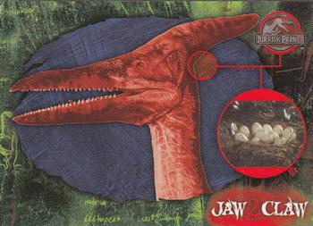 2001 Inkworks Jurassic Park III 3D #44 Pteranodon Eggs Front