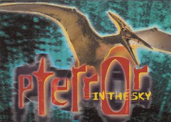 2001 Inkworks Jurassic Park III 3D #46 Pterror in the Sky Front