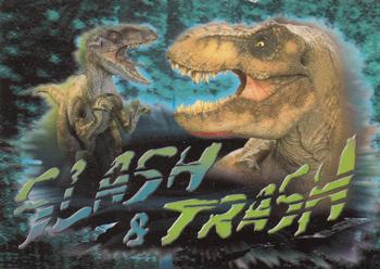 2001 Inkworks Jurassic Park III 3D #47 Slash & Trash Front