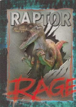 2001 Inkworks Jurassic Park III 3D #48 Raptor Rage Front