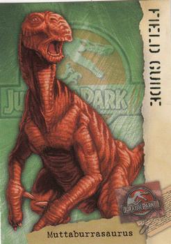 2001 Inkworks Jurassic Park III 3D #68 Muttaburrasaurus Front
