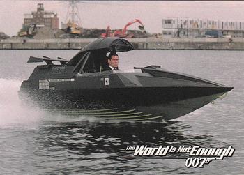 1999 Inkworks James Bond The World Is Not Enough #8 The Q-Boat in Action! Front