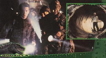 1998 Inkworks Godzilla Supervue #33 Tunnels Of Terror Front