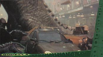 1998 Inkworks Godzilla Supervue #8 Footfalls Of Death Front