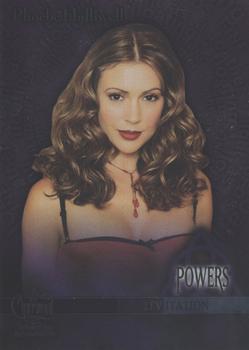 2003 Inkworks Charmed Power of Three #5 Phoebe Halliwell: Levitation Front