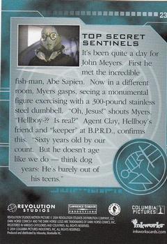 2004 Inkworks Hellboy #23 Top Secret Sentinels Back