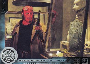 2004 Inkworks Hellboy #25 Terror at the Machen Library Front
