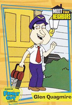 2005 Inkworks Family Guy Season 1 #10 Glen Quagmire Front