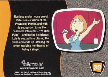 2005 Inkworks Family Guy Season 1 #38 House Arrest Back
