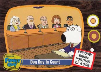 2005 Inkworks Family Guy Season 1 #48 Dog Day In Court Front