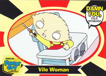 2005 Inkworks Family Guy Season 1 #49 Vile Woman Front