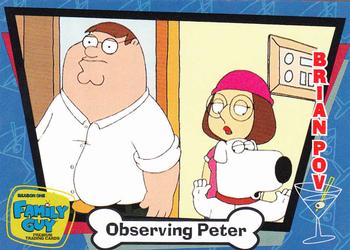 2005 Inkworks Family Guy Season 1 #55 Observing Peter Front
