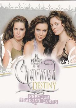 2006 Inkworks Charmed Destiny #1 Charmed - Destiny (Title Card) Front
