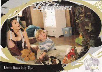 2006 Inkworks Charmed Destiny #41 Little Boys, Big Toys Front