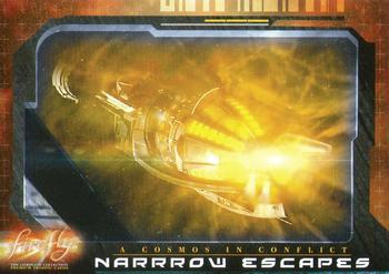 2006 Inkworks Firefly #57 Narrow Escapes Front