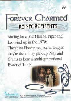2007 Inkworks Charmed Forever #66 Reinforcements Back