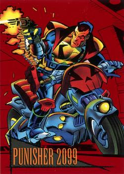 1993 SkyBox Marvel Universe - Red Foil 2099 #6 Punisher 2099 Front