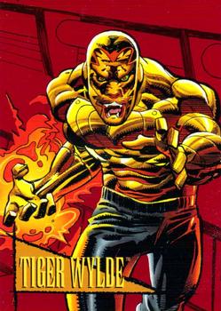1993 SkyBox Marvel Universe - Red Foil 2099 #9 Tiger Wylde Front