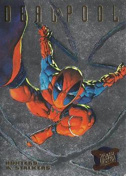 1995 Fleer Ultra X-Men - Hunters & Stalkers Silver #3 Deadpool Front