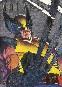 1995 Fleer Ultra X-Men - Hunters & Stalkers Silver #7 Wolverine Front