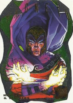 1995 Fleer Ultra X-Men - Hunters & Stalkers Silver #8 Magneto Front