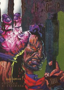DEADPOOL! 1995 Fleer ULTRA X-Men HUNTERS & STALKERS RAINBOW INSERT  9 CARD SET 