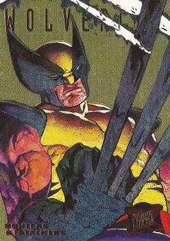 1995 Fleer Ultra X-Men - Hunters & Stalkers Gold #7 Wolverine Front