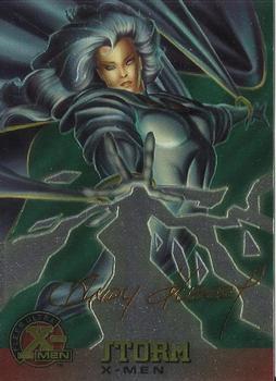 1995 Ultra X-Men Chromium - Gold Signature #12 Storm Front