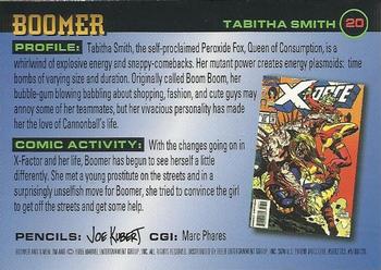 1995 Ultra X-Men Chromium - Gold Signature #20 Boomer Back
