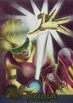 1995 Ultra X-Men Chromium - Gold Signature #20 Boomer Front