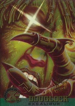 1995 Ultra X-Men Chromium - Gold Signature #26 Douglock Front